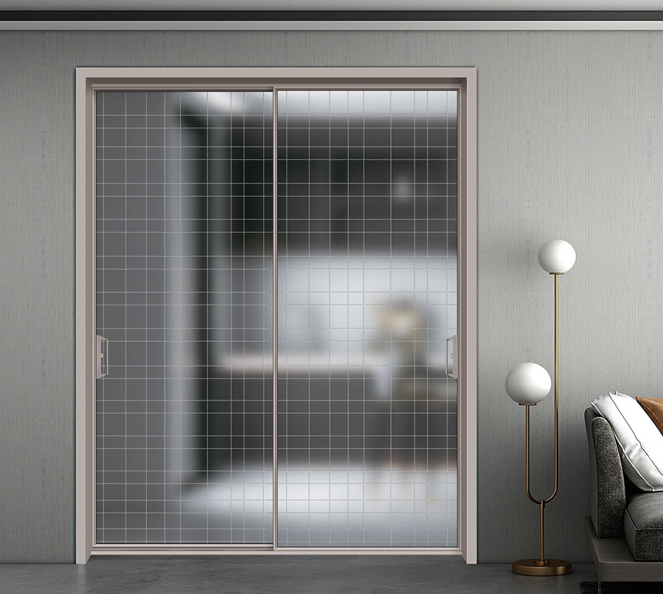 极简双玻推拉门